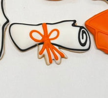 Load image into Gallery viewer, sam houston state university graduation themed cookies