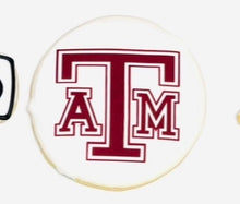 Load image into Gallery viewer, Texas A&M University themed cookies