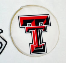 Load image into Gallery viewer, Texas Tech University themed cookies