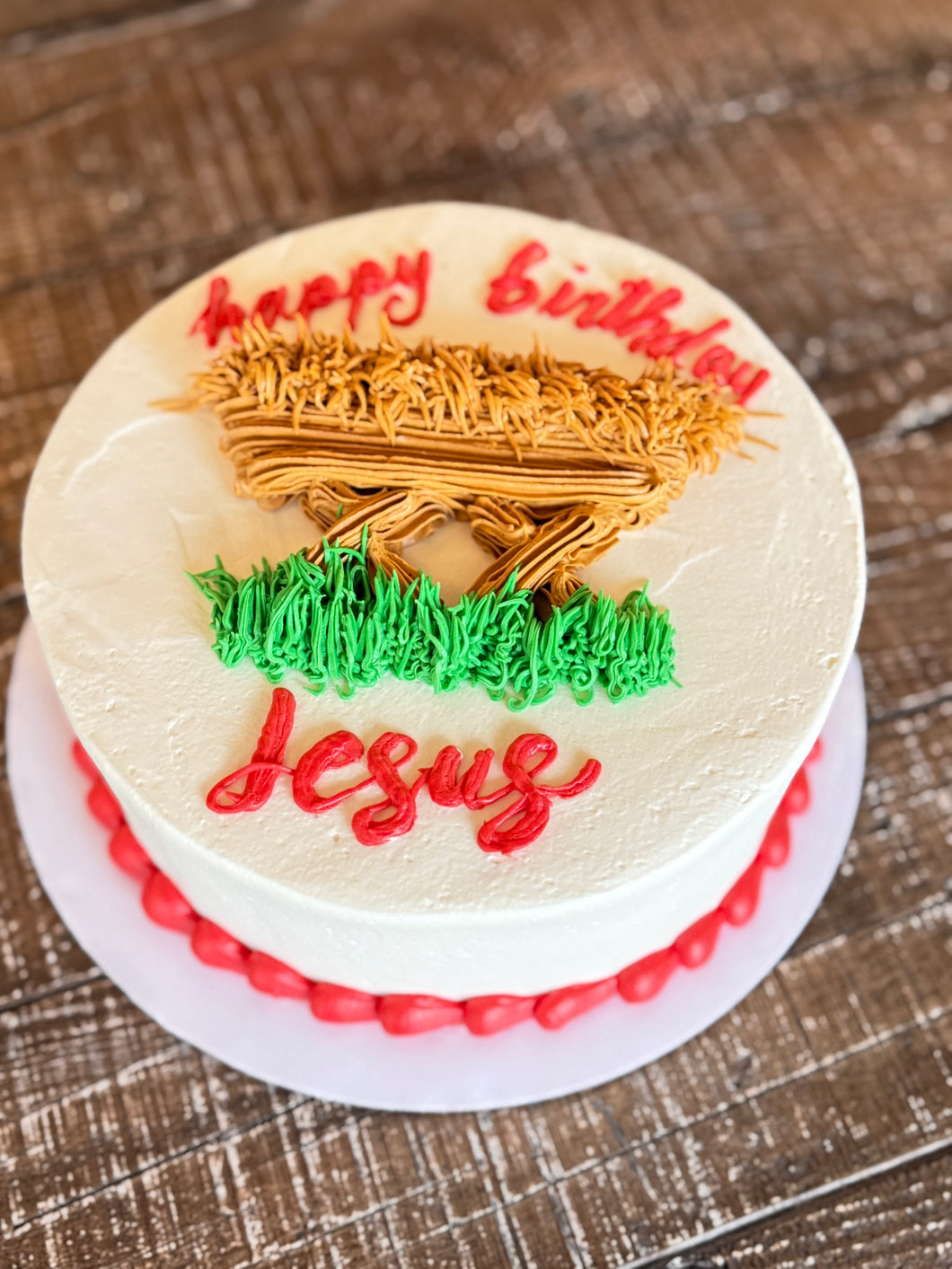 Happy Birthday Jesus Cake