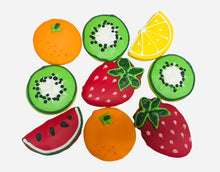 Load image into Gallery viewer, Fruit, Strawberry, Kiwi, Water Melon, Orange, Lemon cookies
