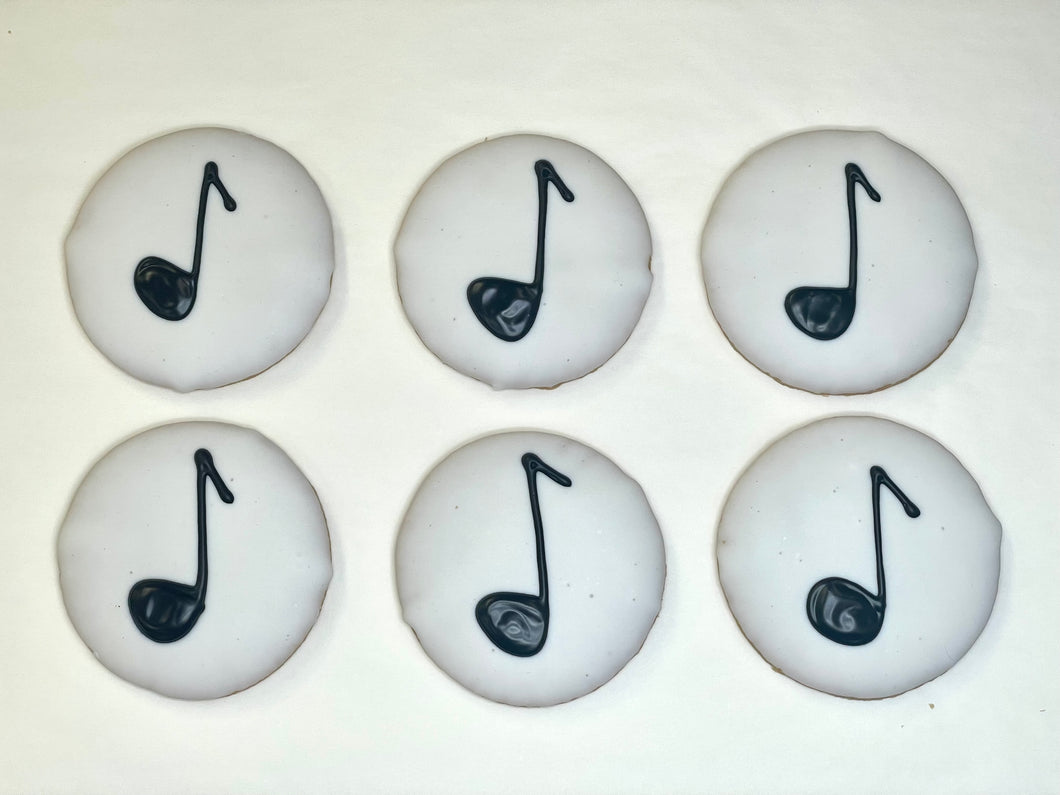 Music Note Cookies