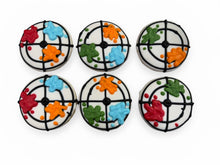 Load image into Gallery viewer, Paintball party themed cookies
