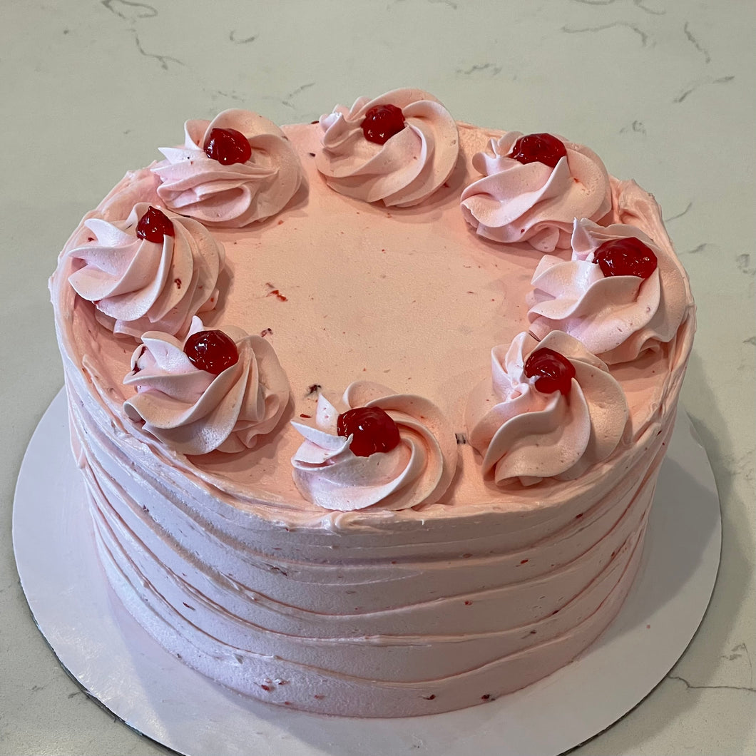 Phoenix’s favorite strawberry cake