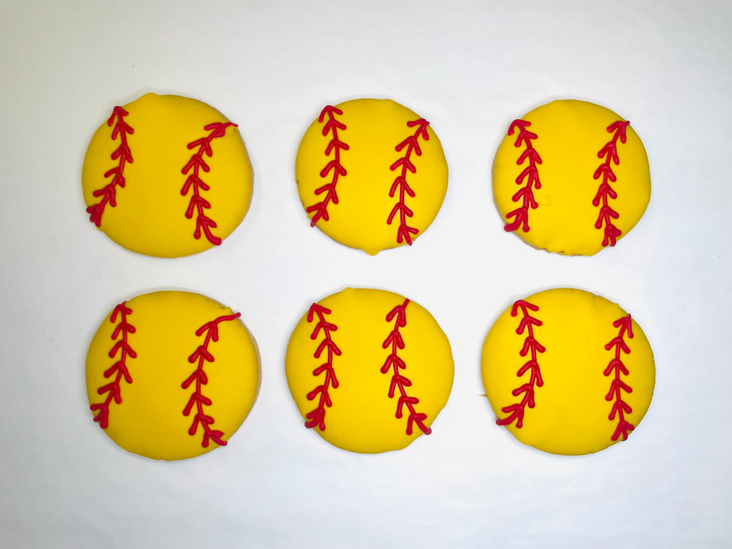 Softball Cookies