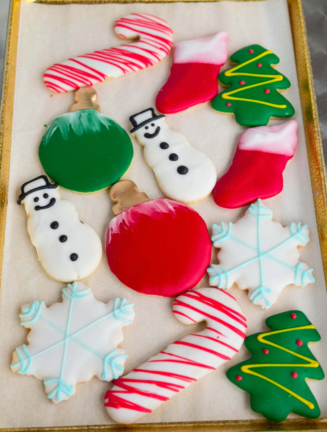 Christmas cookie box-12pcs