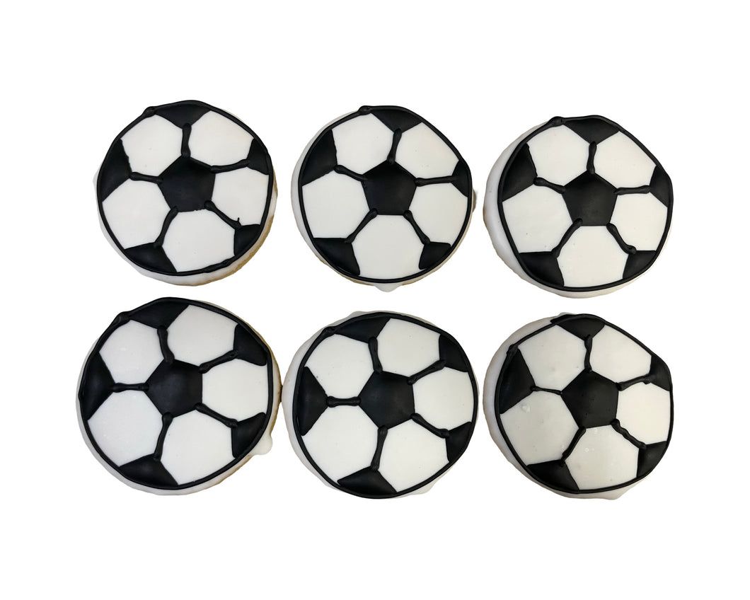 Soccer Ball Cookies