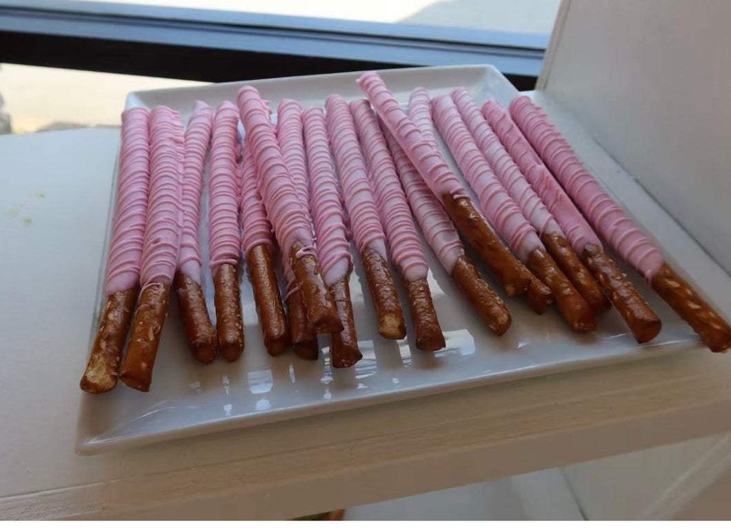 Chocolate Dipped Pretzels