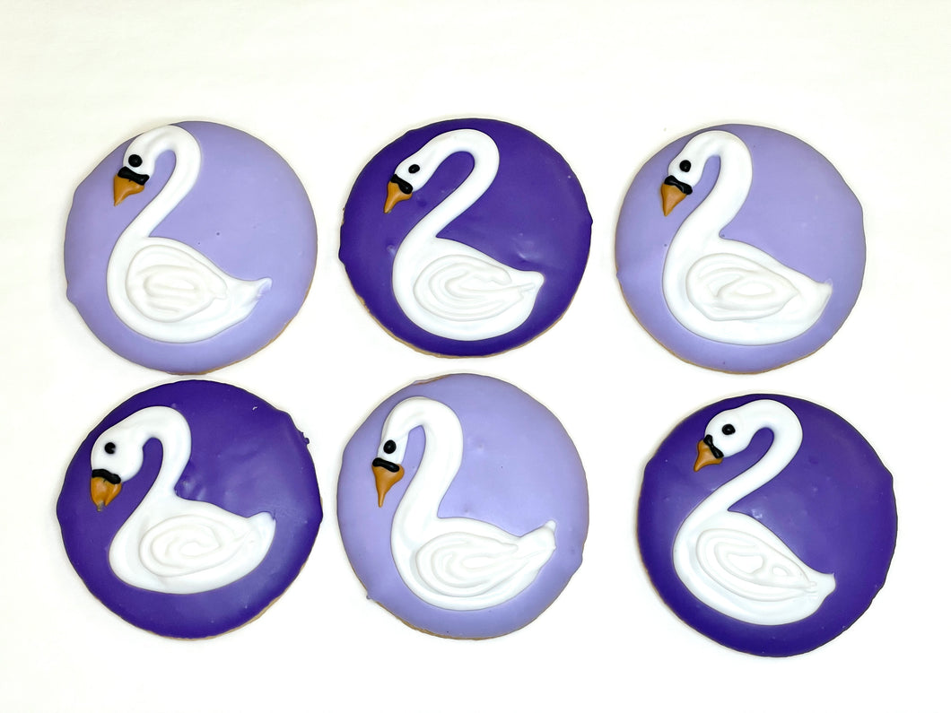 Swan Cookies