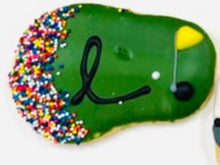 Load image into Gallery viewer, Golf themed cookie
