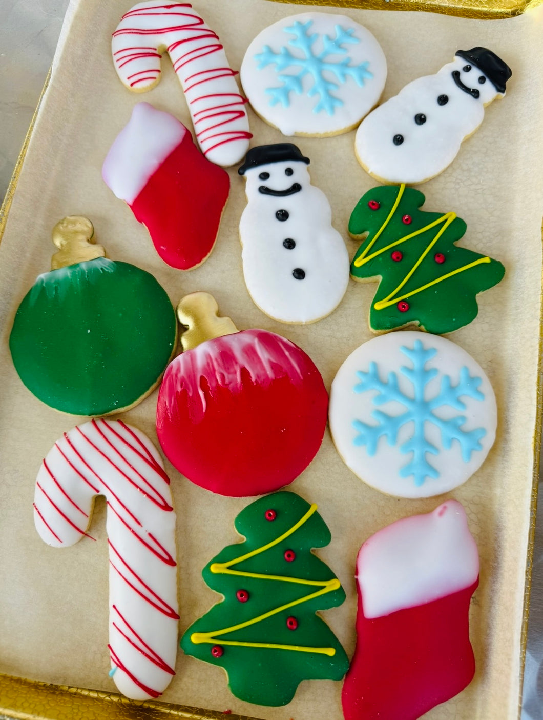 Christmas cookie box-12pcs