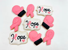 Load image into Gallery viewer, Breast cancer awareness cookies
