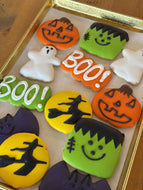 Halloween cookies box- 1dozen