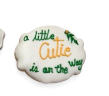 Load image into Gallery viewer, A Little Cutie is On the Way ,Baby Shower Cookies
