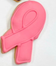 Load image into Gallery viewer, Breast cancer awareness cookies
