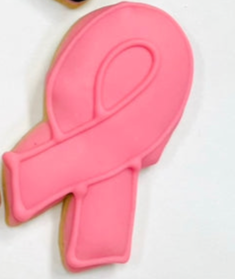 Breast cancer awareness cookies