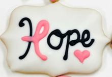 Load image into Gallery viewer, Breast cancer awareness cookies
