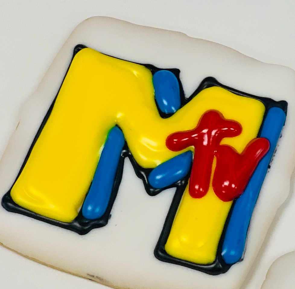 I heart 80s, MTV, Sunglasses Cookies