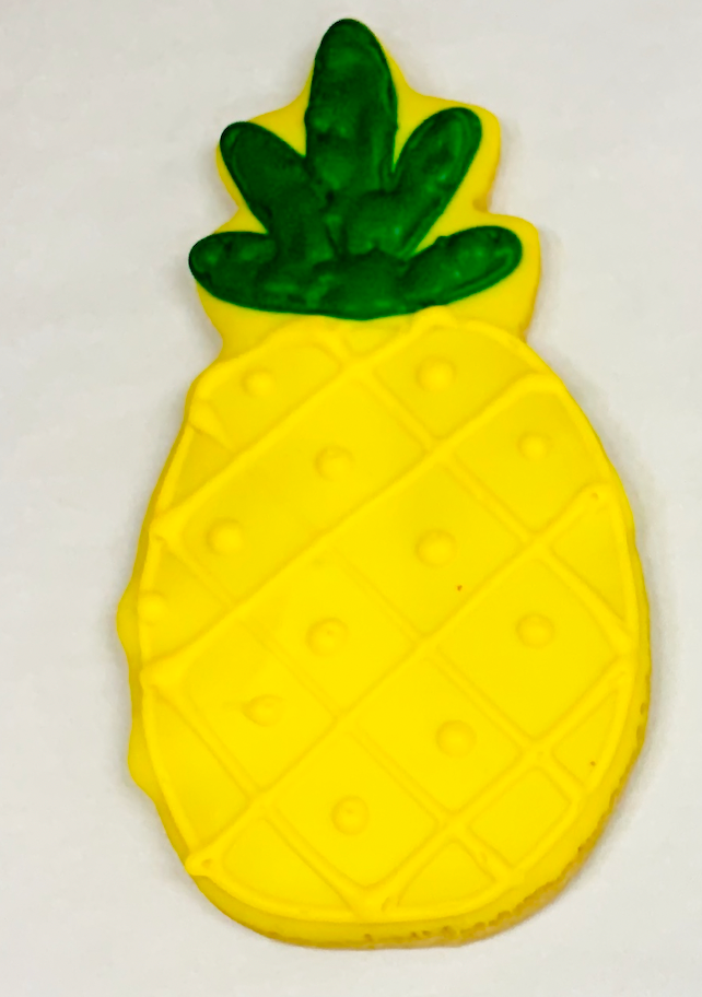 Hawaii Luau cookies