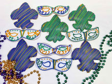 Load image into Gallery viewer, Mardi Gras cookies box- 12pcs
