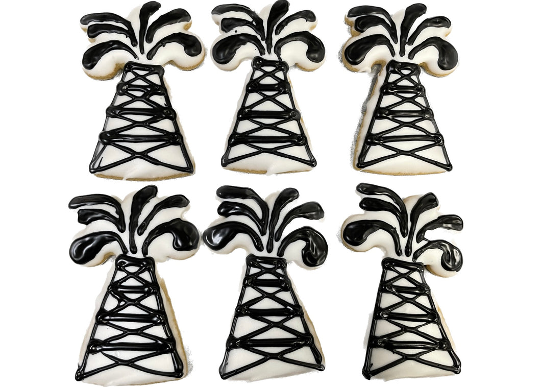 Oil Rig cookies