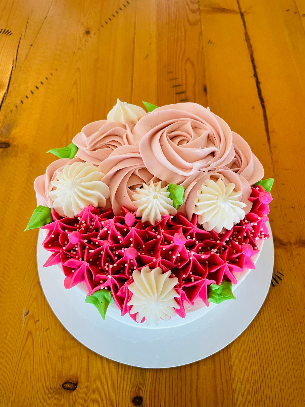 Mix Flowers cake