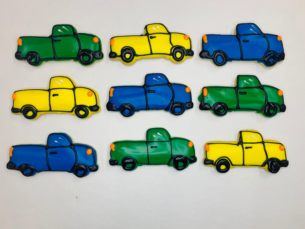 Truck Cookies