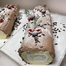 Load image into Gallery viewer, Yule Log Cake
