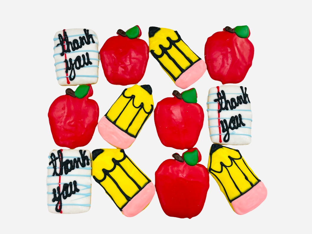 Teacher's Appreciation cookie- 12pcs