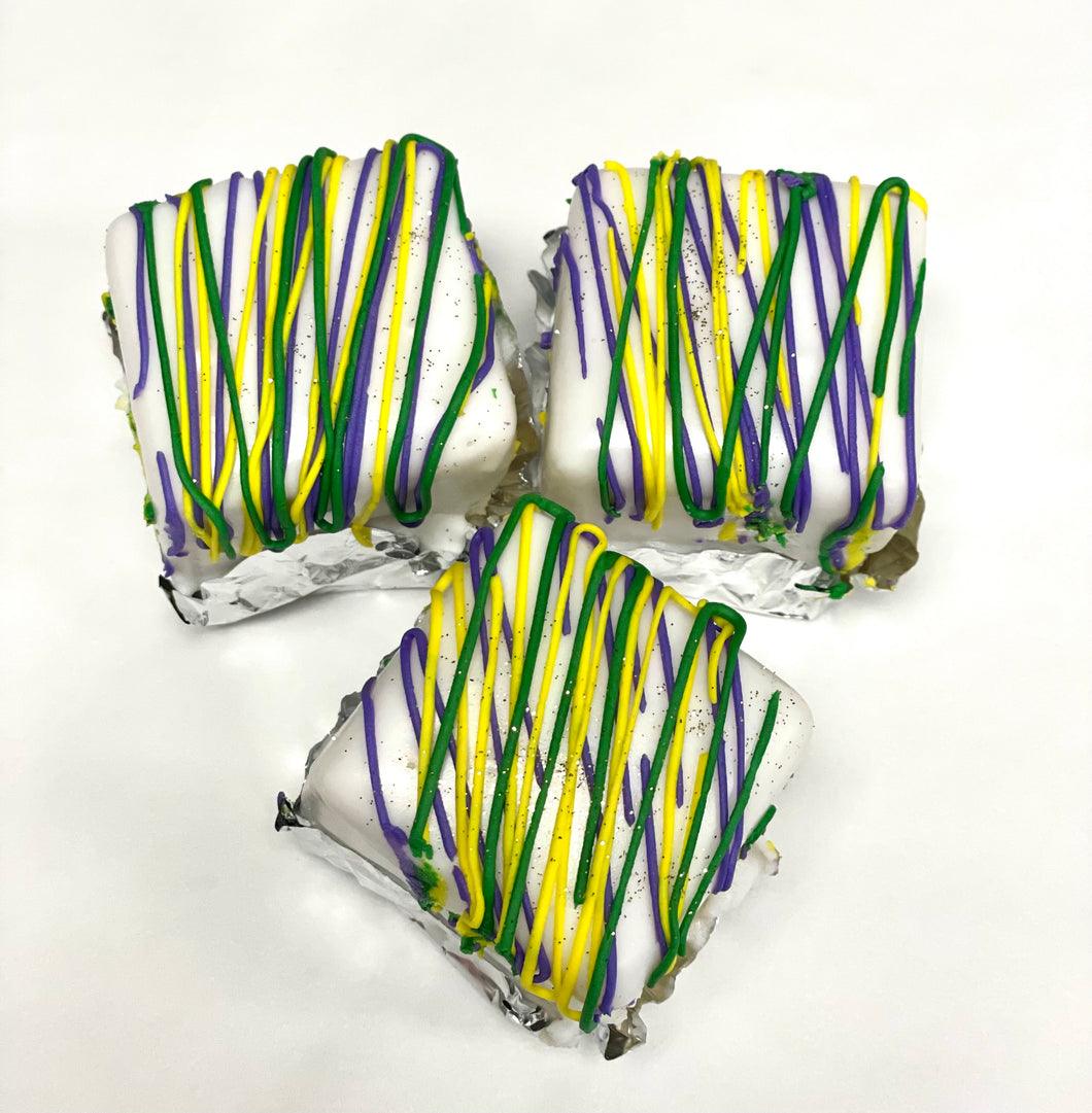 Mardi Gras Petit Four